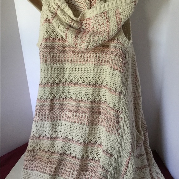 NWOT Anthropologie willow&clay sz XS/S hooded vest - Picture 6 of 8